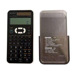 Sharp EL-520X Advanced D.A.L. Scientific Calculator With Protective Cover